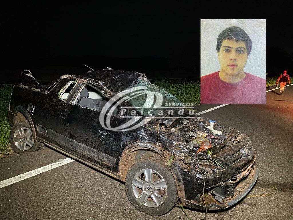 Identificado motorista que morreu em acidente na Pr-323 nesta madrugada