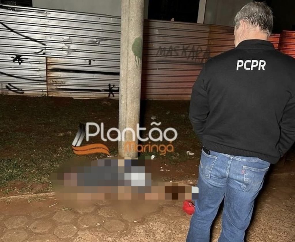 Homem é encontrado morto com tiro na nuca ao lado de igreja católica em Maringá