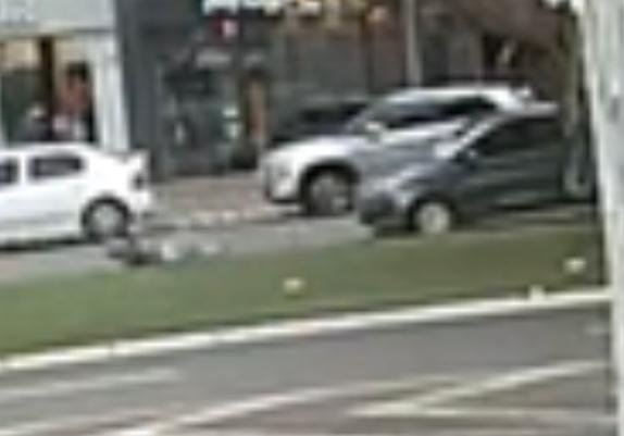 Câmera de segurança flagrou acidente que tirou a vida de idoso no trânsito de Maringá