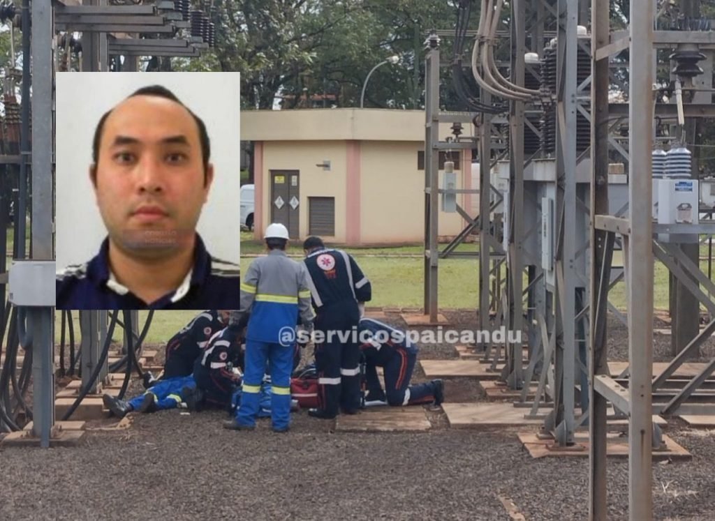 Trabalhador morre eletrocutado na subestação da Copel