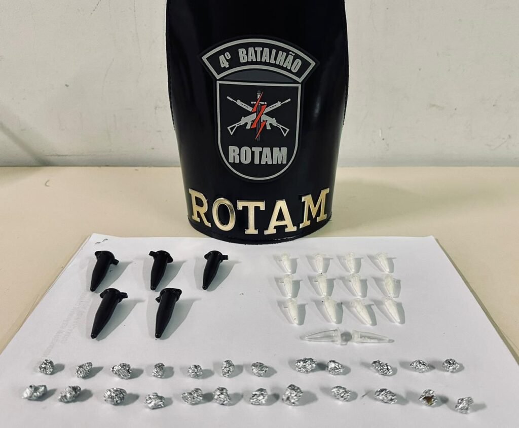 ROTAM apreende adolescente por tráfico de drogas em Paiçandu