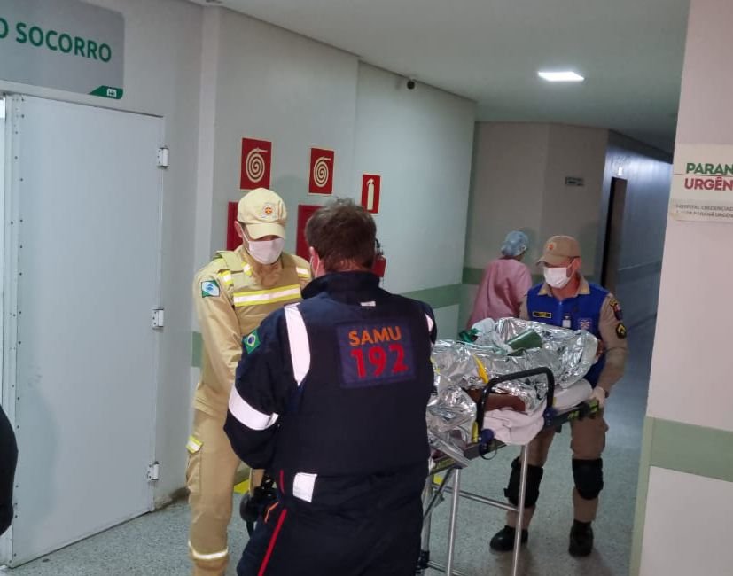 Homem é socorrido em estado grave após ser baleado em Maringá