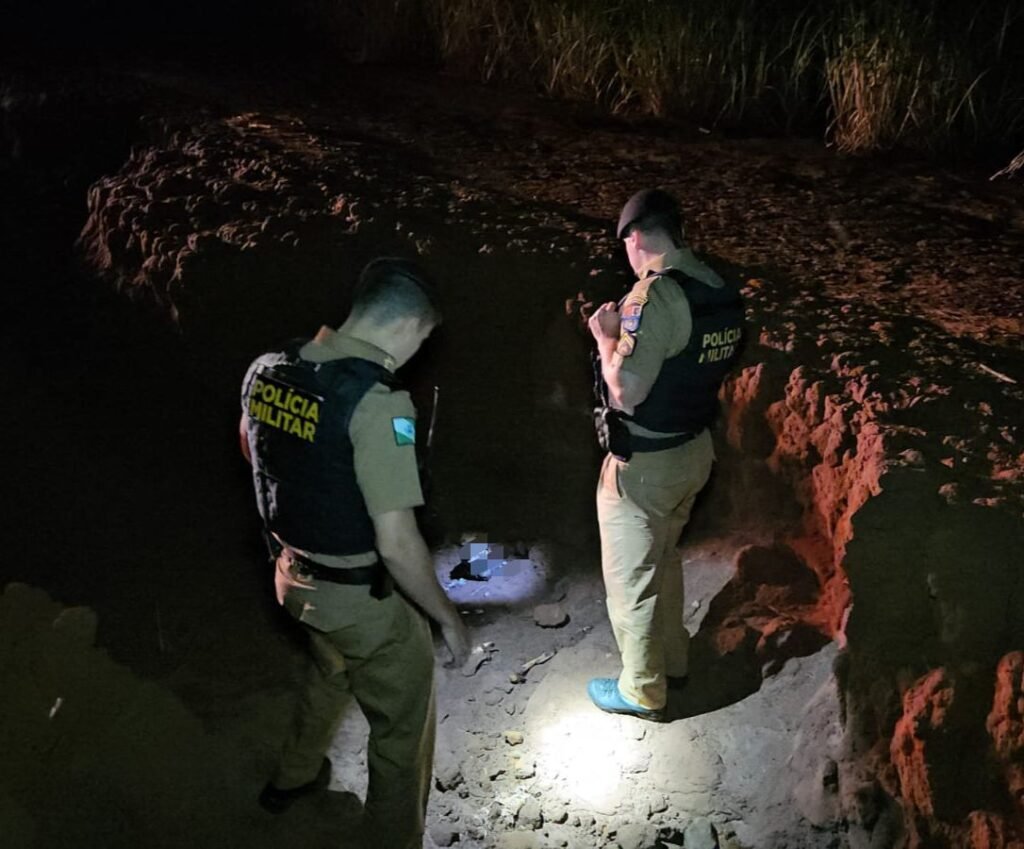 Ossada humana é encontrada na área rural entre Paiçandu e Iguatemi. Foi constatado perfurações no crânio