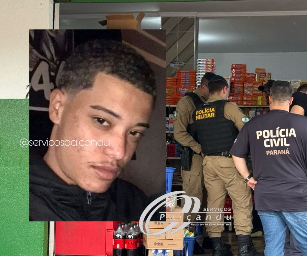 Jovem de 22 anos é executado no interior de estabelecimento comercial em Paiçandu