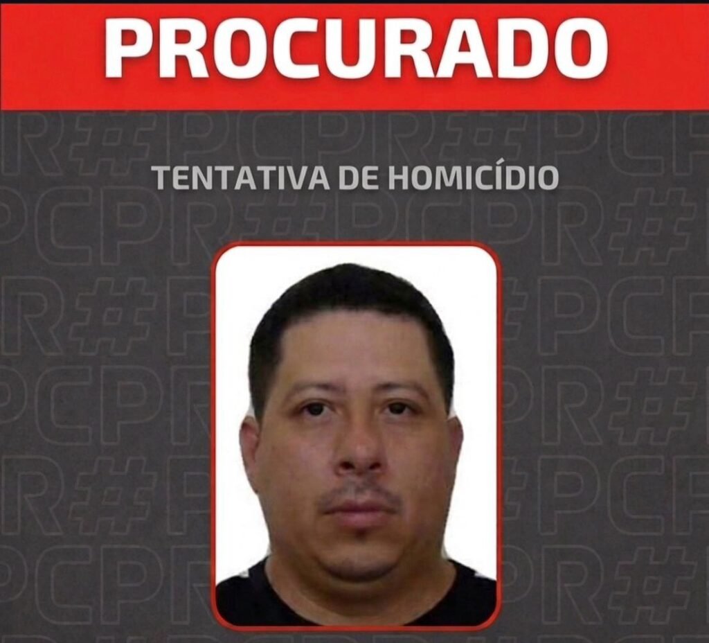 Procurado: Polícia Civil divulga imagem de suspeito de tentativa de homicídio motivada por discussão por descarte de lixo em Maringá