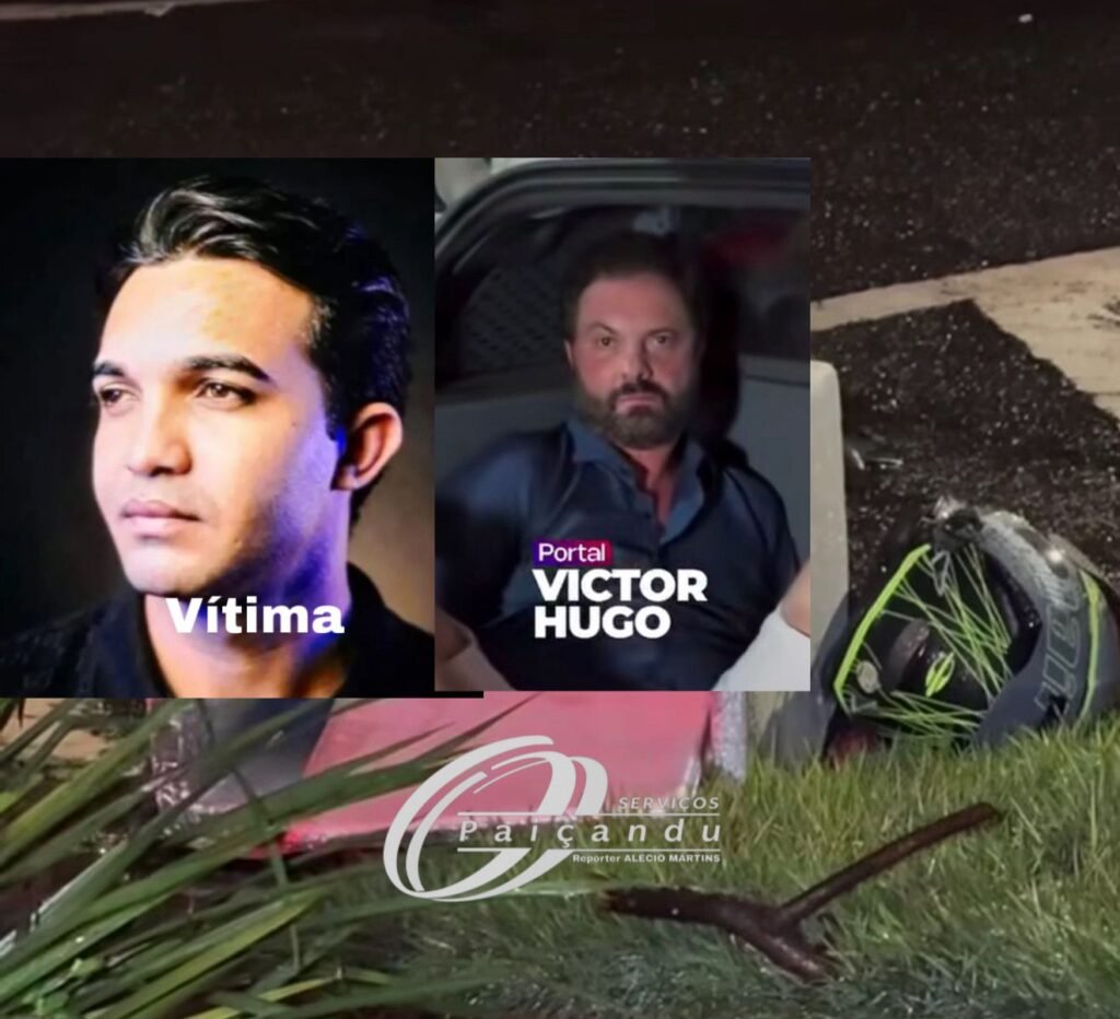 Motorista embriagado provoca acidente, mata motoboy e atira contra amigos da vítima em Maringá